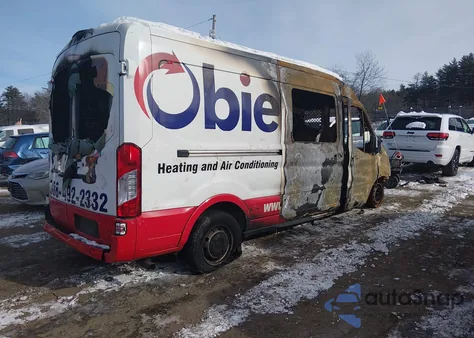 2021 Ford Transit-250 z USA, uszkodzony, nr VIN 1FTBR1C89MKA01535